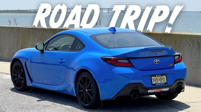 Top 5 Car Toyota GR86 road trip destinations in the US
